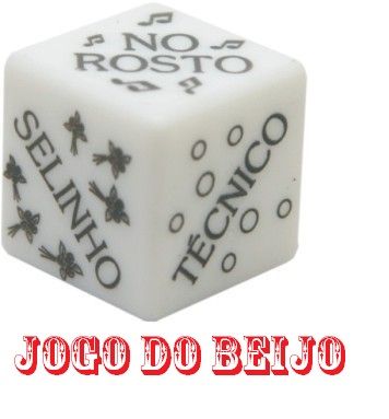 Dado Jogo do Beijo