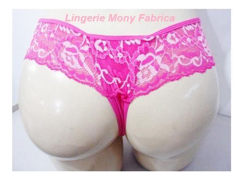 Tanga Lisa renda Pink